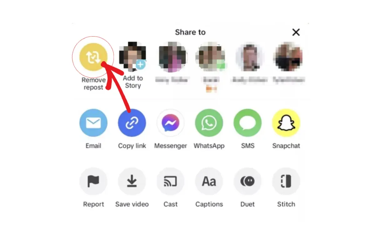 Remove Repost Banner