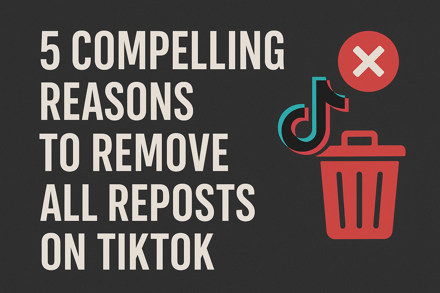5 Compelling Reasons to Remove All Reposts on TikTok